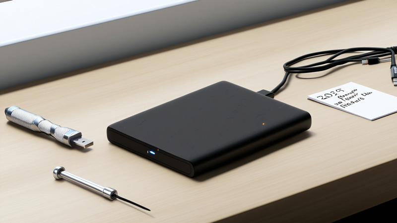 移动硬盘识别不了界面示意图 移动硬盘识别不了界面示意图