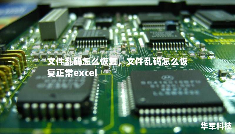 文件乱码怎么恢复,文件乱码怎么恢复正常excel 文件乱码怎么恢复,文件乱码怎么恢复正常excel