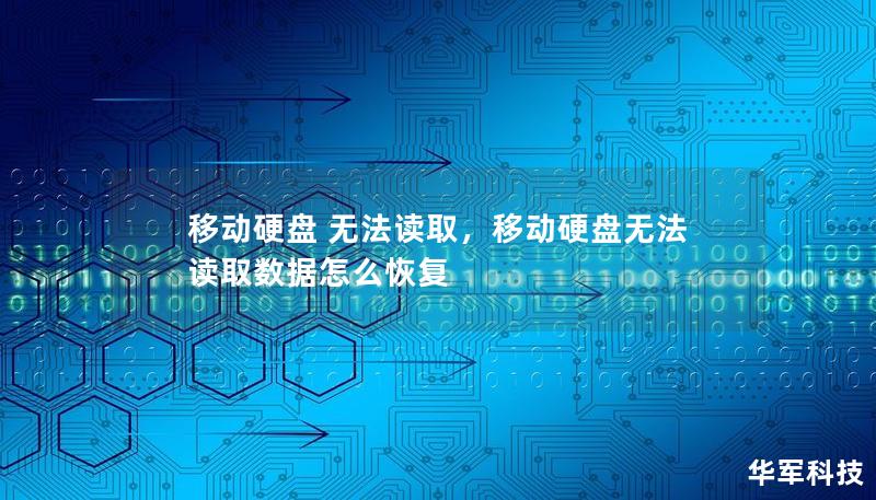 移动硬盘 无法读取,移动硬盘无法读取数据怎么恢复 移动硬盘 无法读取,移动硬盘无法读取数据怎么恢复