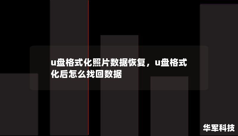 u盘格式化照片数据恢复，u盘格式化后怎么找回数据