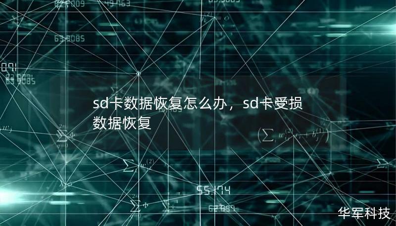 sd卡数据恢复怎么办，sd卡受损数据恢复