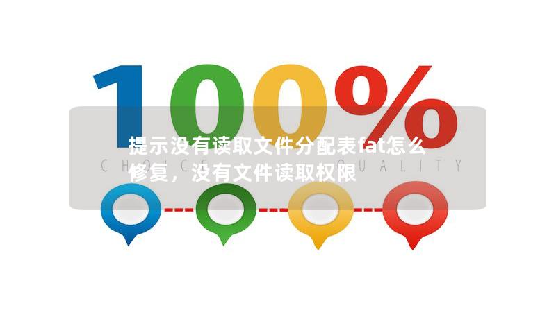 提示没有读取文件分配表fat怎么修复,没有文件读取权限 提示没有读取文件分配表fat怎么修复,没有文件读取权限