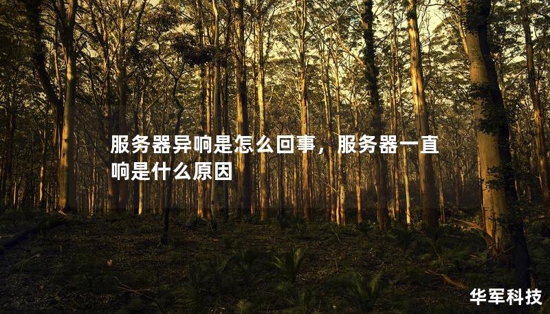 服务器异响是怎么回事,服务器一直响是什么原因 服务器异响是怎么回事,服务器一直响是什么原因