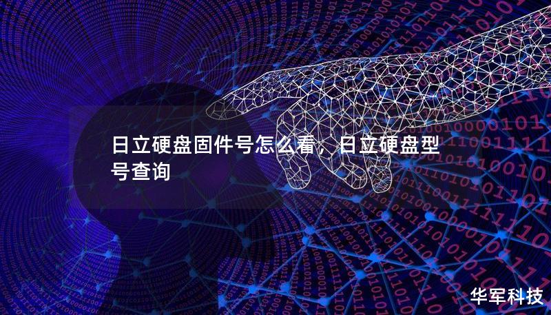 日立硬盘固件号怎么看，日立硬盘型号查询
