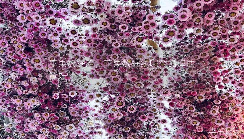 苹果数据库，苹果数据线哪个品牌质量好