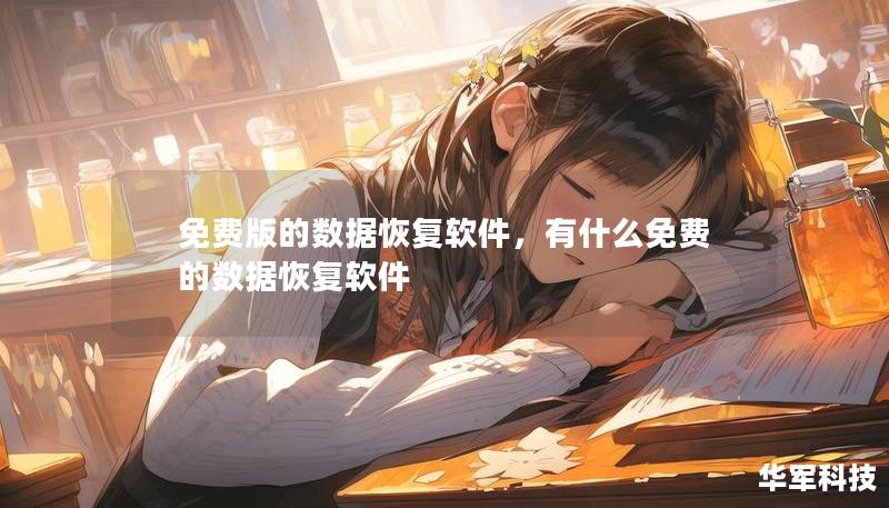 免费版的数据恢复软件,有什么免费的数据恢复软件 免费版的数据恢复软件,有什么免费的数据恢复软件