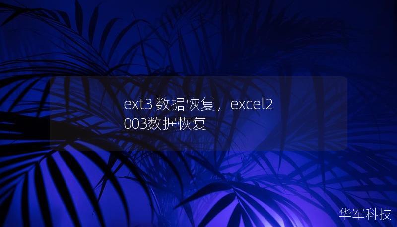 ext3 数据恢复，excel2003数据恢复