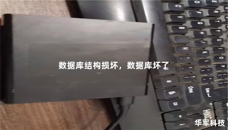 数据库结构损坏，数据库坏了