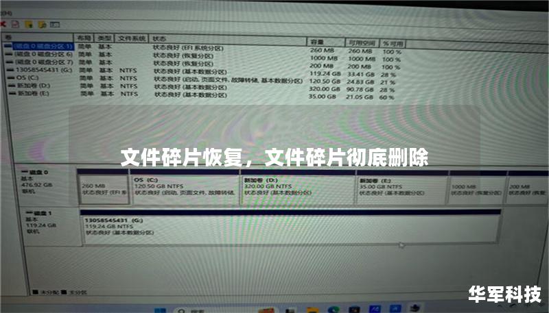 文件碎片恢复，文件碎片彻底删除