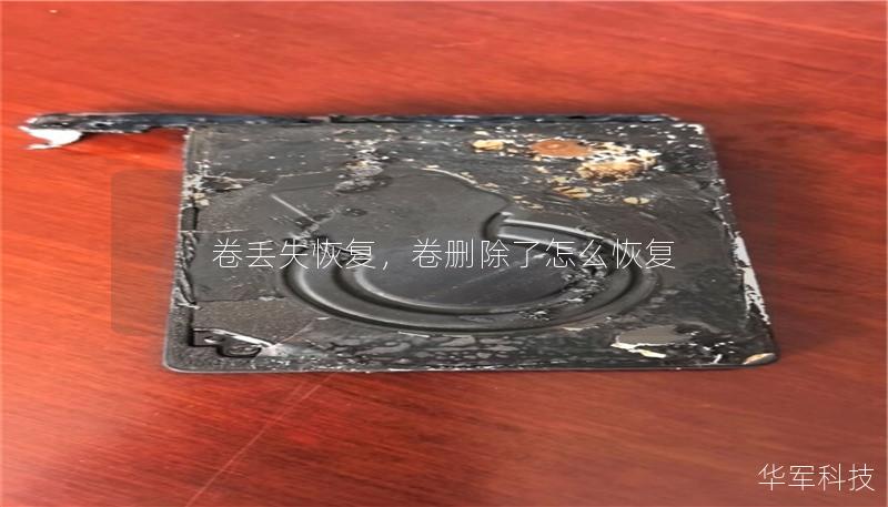 卷丢失恢复，卷删除了怎么恢复