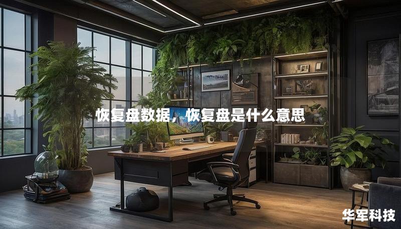 恢复盘数据，恢复盘是什么意思