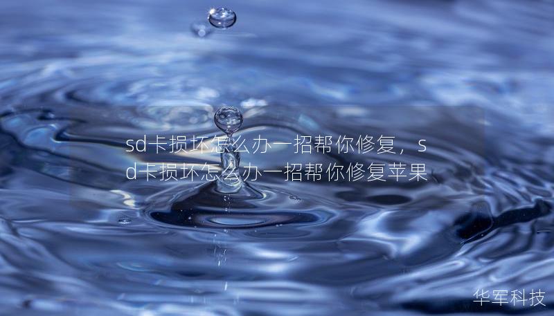sd卡损坏怎么办一招帮你修复，sd卡损坏怎么办一招帮你修复苹果