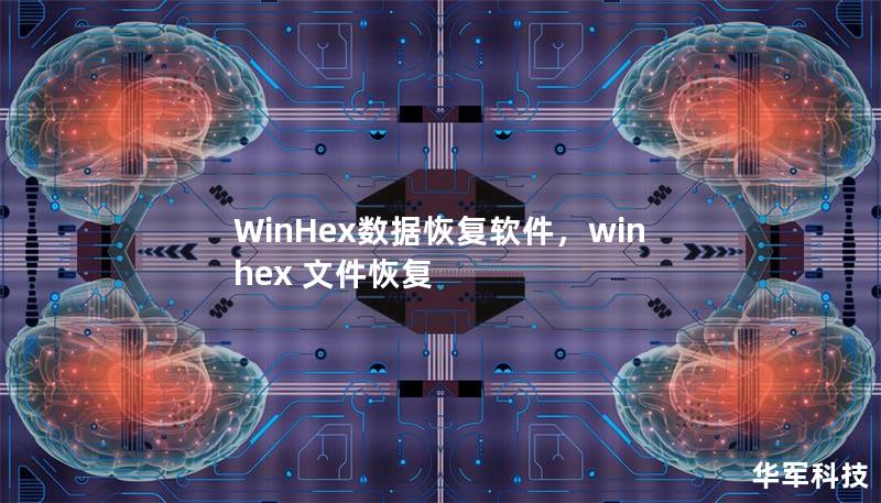 WinHex数据恢复软件，winhex 文件恢复