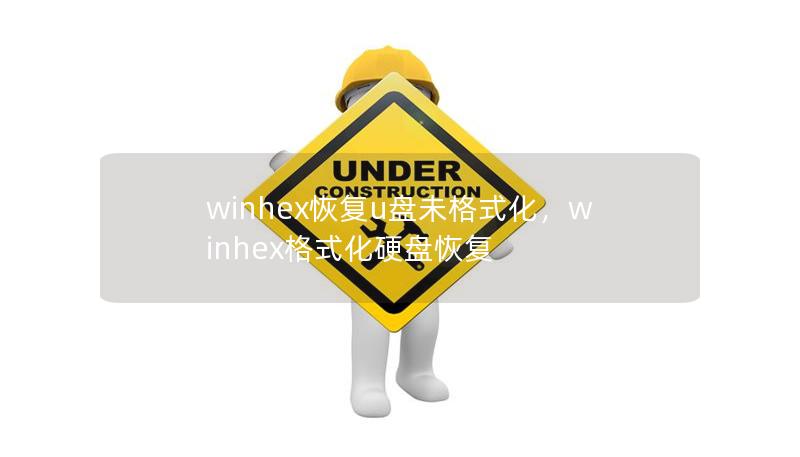 winhex恢复u盘未格式化，winhex格式化硬盘恢复