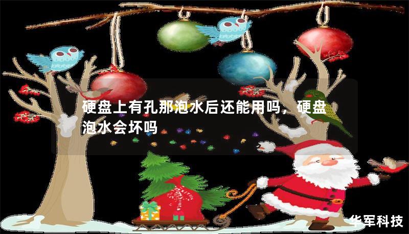 硬盘上有孔那泡水后还能用吗，硬盘泡水会坏吗