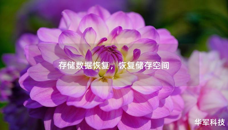 存储数据恢复，恢复储存空间