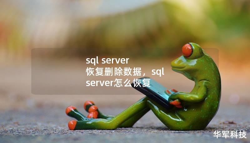 sql server 恢复删除数据,sql server怎么恢复 sql server 恢复删除数据,sql server怎么恢复
