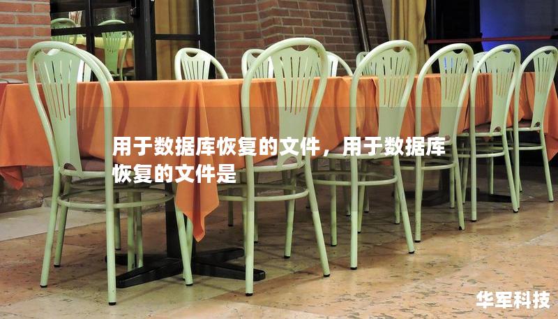 用于数据库恢复的文件，用于数据库恢复的文件是