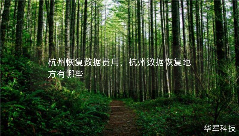 杭州恢复数据费用，杭州数据恢复地方有哪些