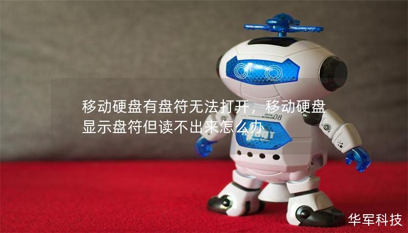 移动硬盘有盘符无法打开,移动硬盘显示盘符但读不出来怎么办 移动硬盘有盘符无法打开,移动硬盘显示盘符但读不出来怎么办