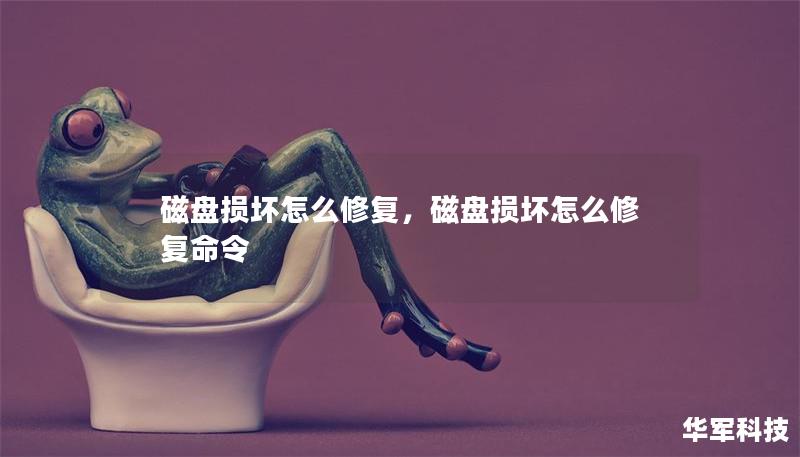 磁盘损坏怎么修复，磁盘损坏怎么修复命令