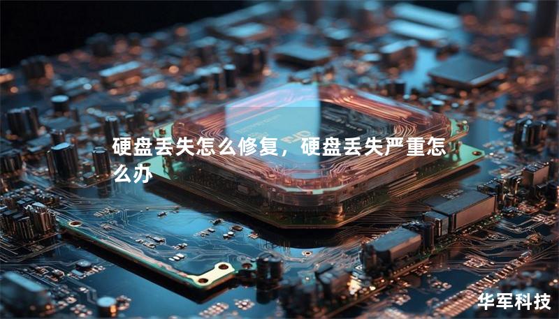 硬盘丢失怎么修复，硬盘丢失严重怎么办