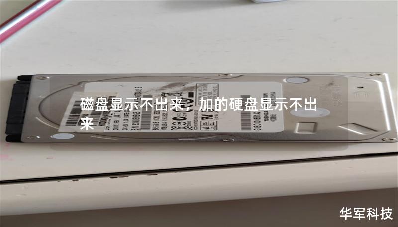 磁盘显示不出来,加的硬盘显示不出来 磁盘显示不出来,加的硬盘显示不出来