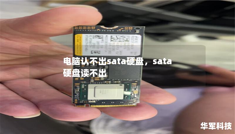 电脑认不出sata硬盘，sata硬盘读不出