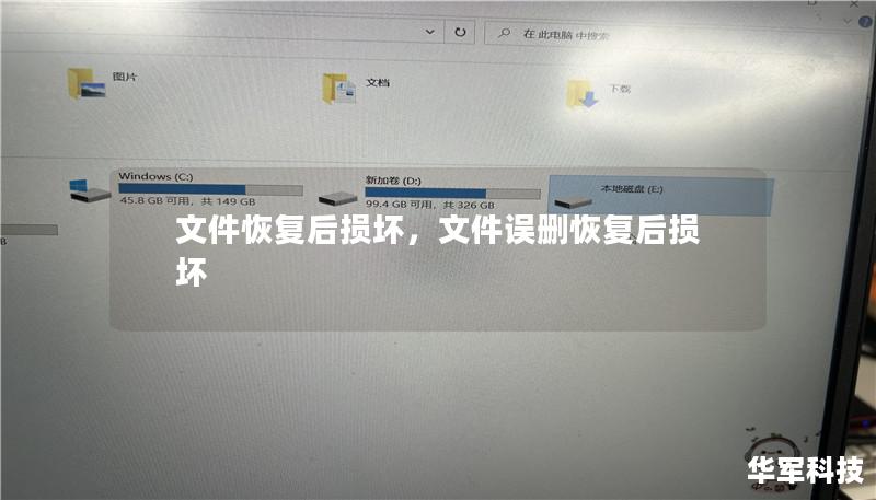 文件恢复后损坏,文件误删恢复后损坏 文件恢复后损坏,文件误删恢复后损坏