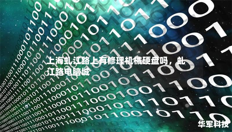 上海虬江路上有修理机械硬盘吗，虬江路电脑城