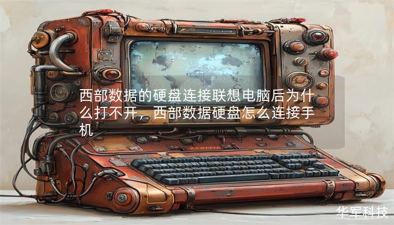 西部数据的硬盘连接联想电脑后为什么打不开,西部数据硬盘怎么连接手机 西部数据的硬盘连接联想电脑后为什么打不开,西部数据硬盘怎么连接手机
