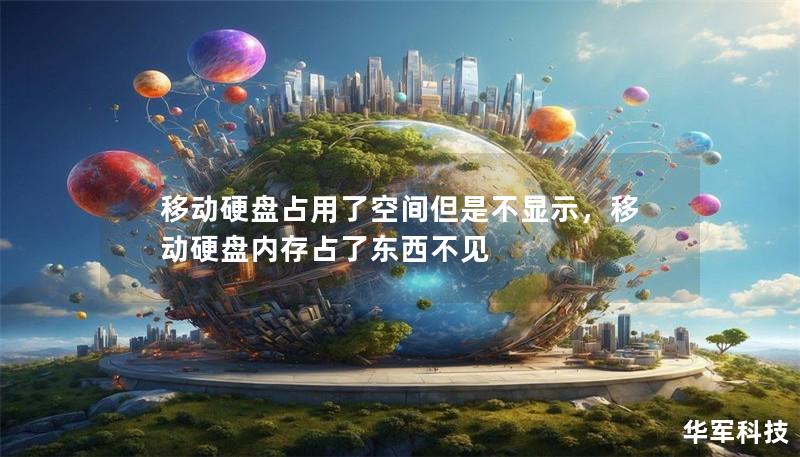 移动硬盘占用了空间但是不显示，移动硬盘内存占了东西不见