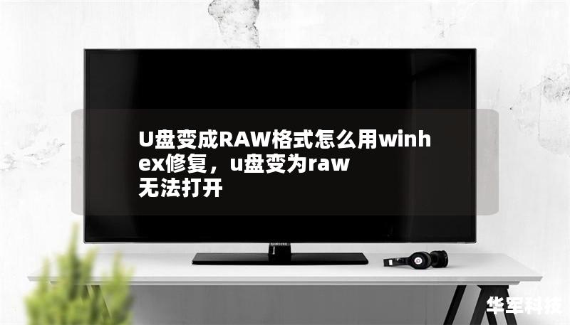 U盘变成RAW格式怎么用winhex修复，u盘变为raw 无法打开