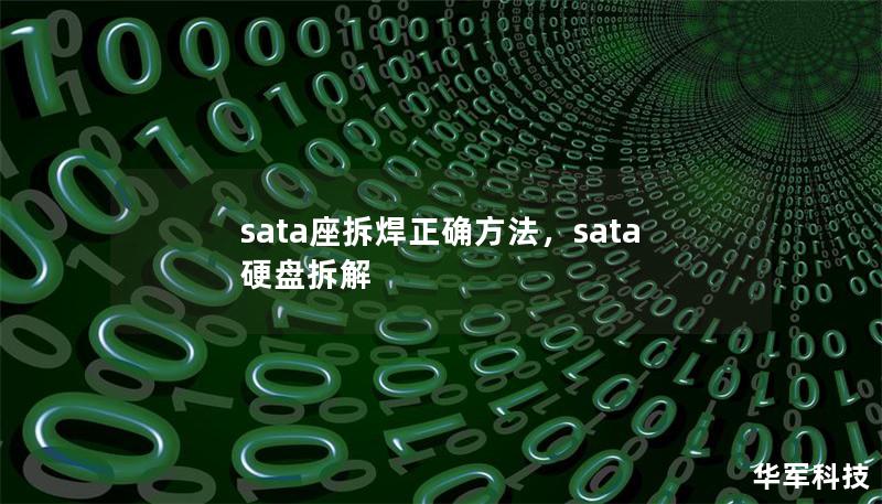 sata座拆焊正确方法,sata硬盘拆解 sata座拆焊正确方法,sata硬盘拆解