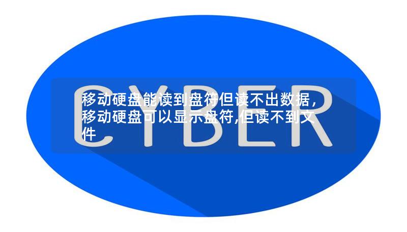 移动硬盘能读到盘符但读不出数据,移动硬盘可以显示盘符,但读不到文件 移动硬盘能读到盘符但读不出数据,移动硬盘可以显示盘符,但读不到文件