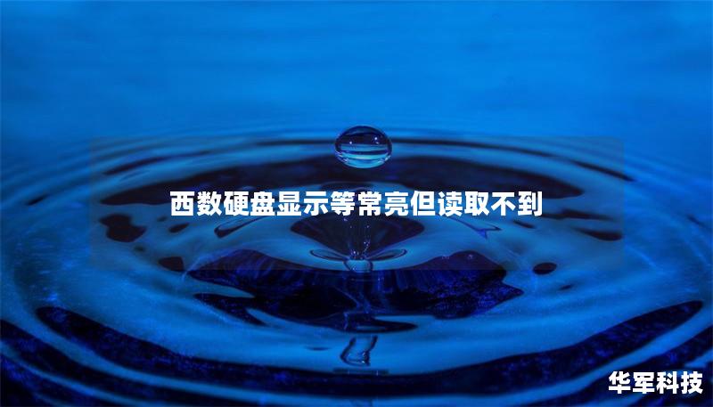 西数硬盘显示等常亮但读取不到 西数硬盘显示等常亮但读取不到