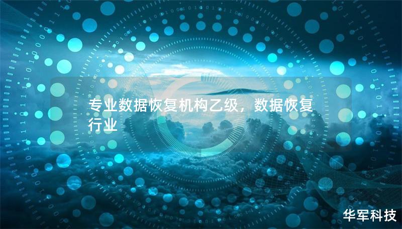 专业数据恢复机构乙级，数据恢复 行业