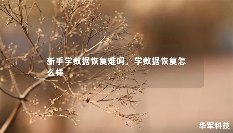 新手学数据恢复难吗,学数据恢复怎么样 新手学数据恢复难吗,学数据恢复怎么样