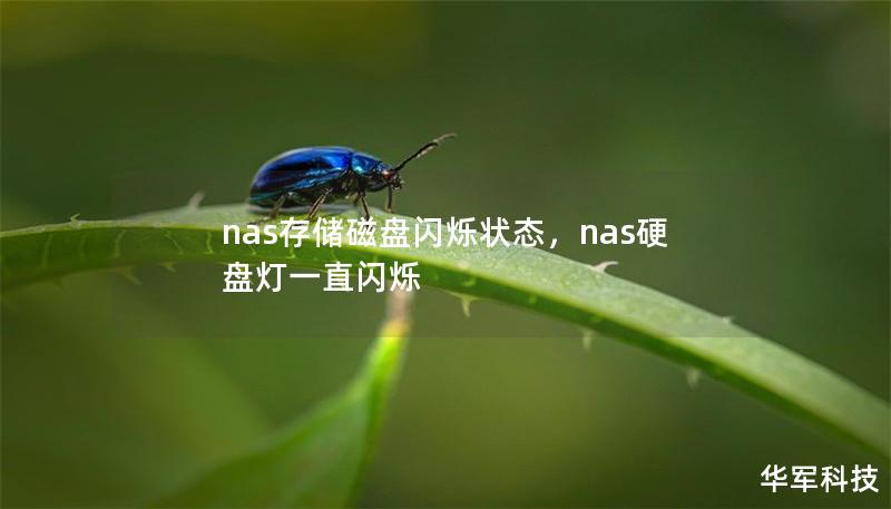 nas存储磁盘闪烁状态，nas硬盘灯一直闪烁
