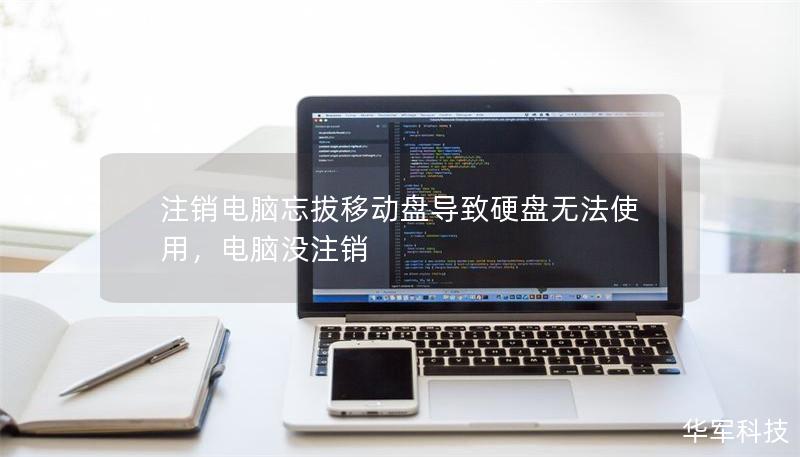 注销电脑忘拔移动盘导致硬盘无法使用，电脑没注销