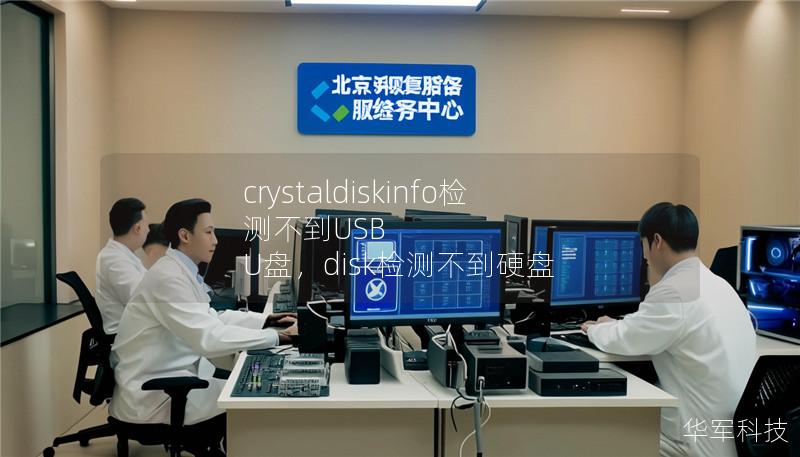 crystaldiskinfo检测不到USB U盘，disk检测不到硬盘