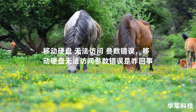 移动硬盘 无法访问 参数错误，移动硬盘无法访问参数错误是咋回事