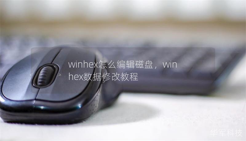 winhex怎么编辑磁盘，winhex数据修改教程