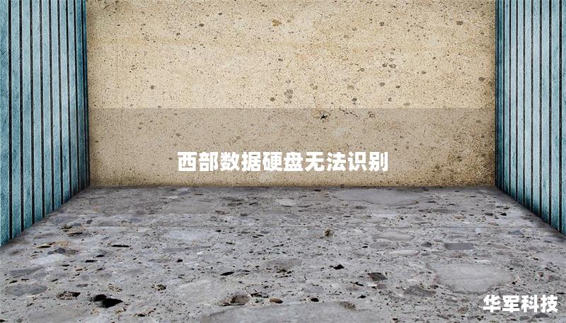 西部数据硬盘无法识别