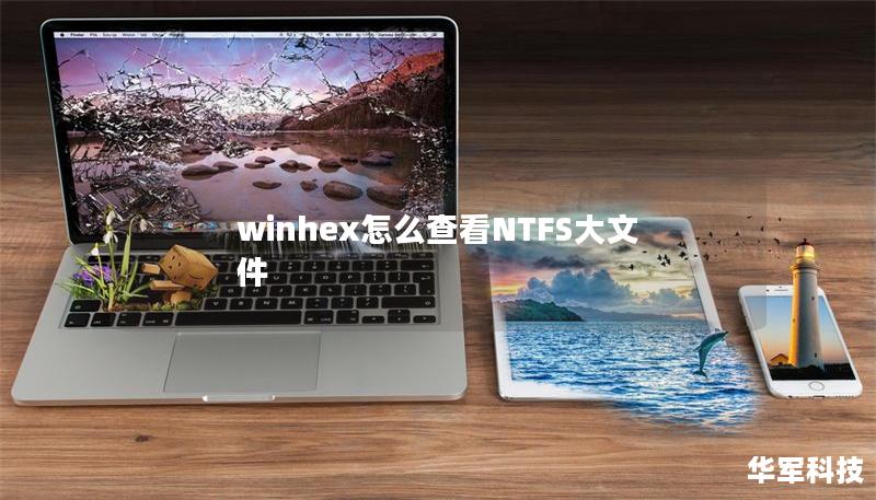 winhex怎么查看NTFS大文件