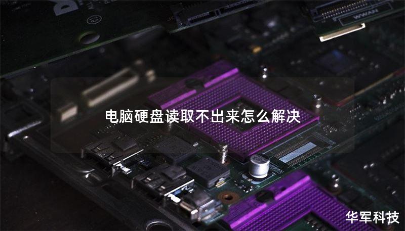 电脑硬盘读取不出来怎么解决