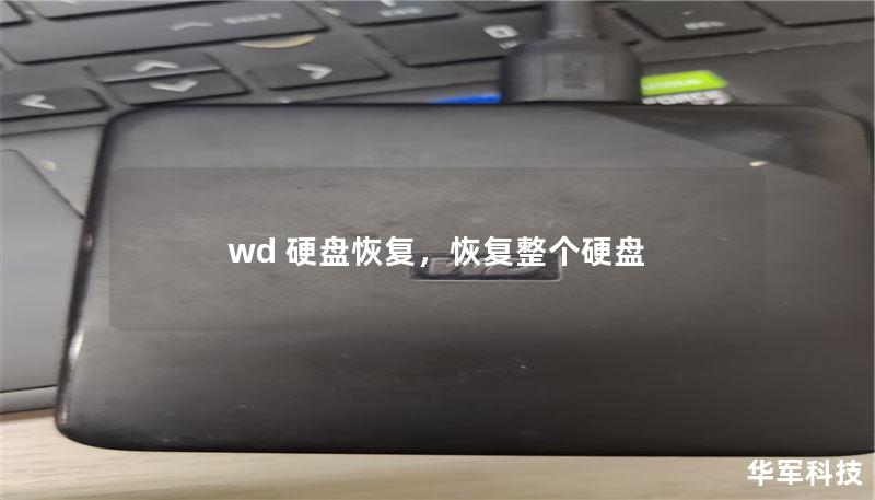 wd 硬盘恢复，恢复整个硬盘