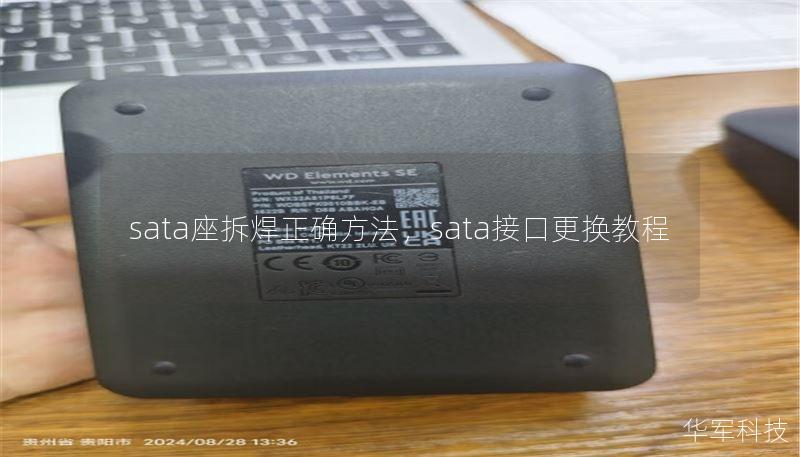 sata座拆焊正确方法，sata接口更换教程