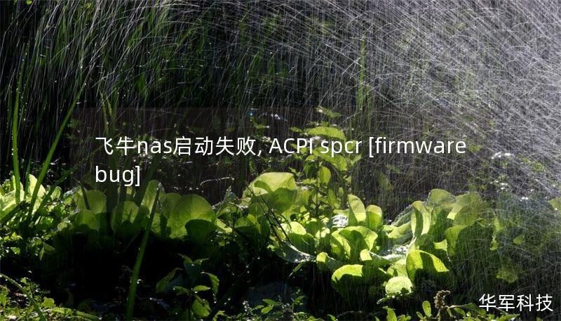飞牛nas启动失败, ACPI spcr [firmware bug]