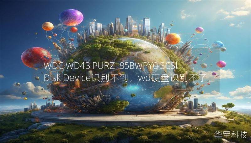 WDC WD43 PURZ-85BWPY0 SCSl Disk Device识别不到，wd硬盘识别不了